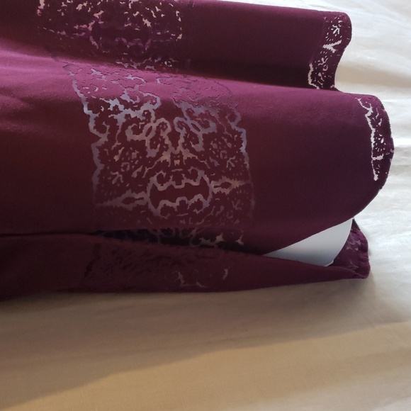 Women's Raspberry Purple Razorback Sheer Tank Top Size XS - Picture 5 of 15